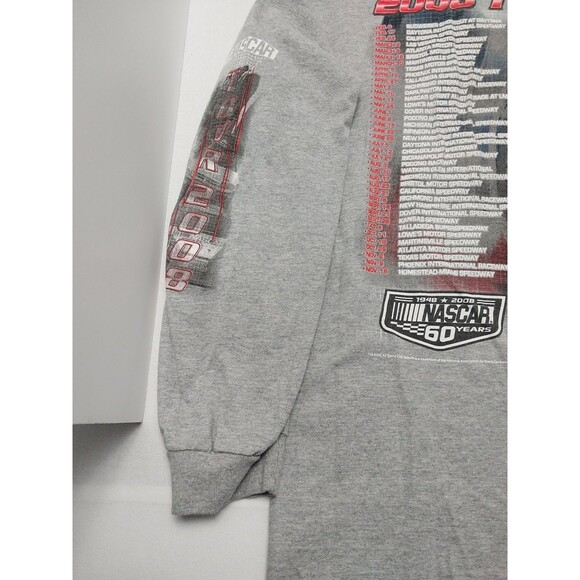 2008 Nascar Sprint Cup Series Tour Longsleeve Shirt Size Large - Picture 8 of 15